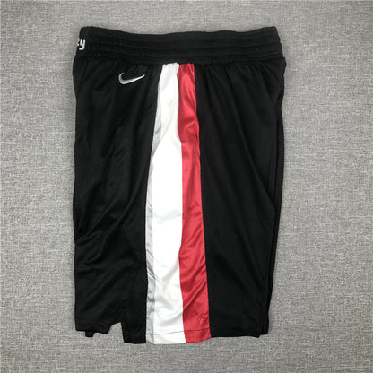 Men's Portland Trail Blazers Black Pocket Shorts1