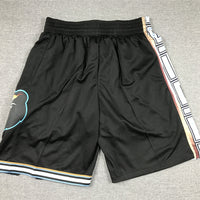 Men's Memphis Grizzlies Black 2022/23 Basketball Shorts1 City Edition