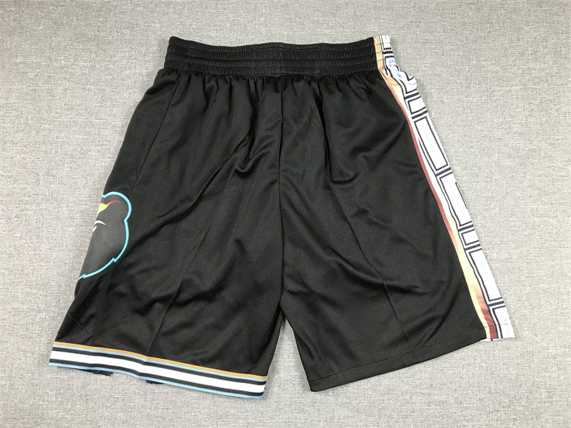 Men's Memphis Grizzlies Black 2022/23 Basketball Shorts1 City Edition