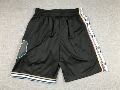 Men's Memphis Grizzlies Black 2022/23 Basketball Shorts1 City Edition