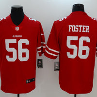 Men's San Francisco 49ers Ruben Foster #56 Red Game Player Jersey1
