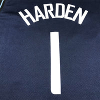 Men's LA Clippers James Harden #1 Navy 2023/24 Swingman Jersey1 - City Edition