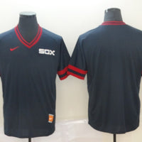Men's Chicago White Sox Navy Cooperstown Collection Blank Jersey1