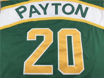 Men's Seattle SuperSonics Gary Payton Green Hardwood Classics Swingman Jersey