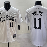 Men's New York Yankees Anthony Volpe #11 White Alternate Limited Jersey