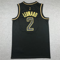 Men's LA Clippers Kawhi Leonard #2 NBA Black Player Jersey1