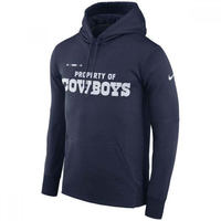 Dallas Cowboys Club Therma NFL Pullover Hoodie Navy - JerseysFreak