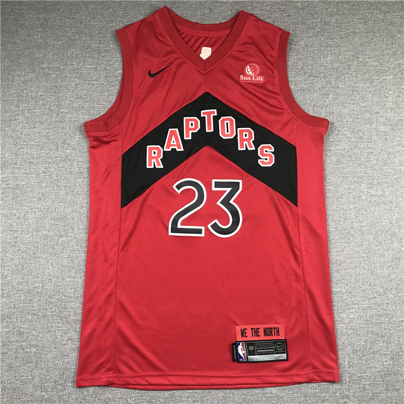 Men's Toronto Raptors Fred VanVleet Red 2021/22 Diamond Swingman Jersey1