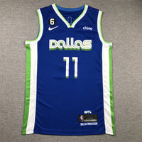 Men's Dallas Mavericks Kyrie Irving #11 Blue 2022/23 Fastbreak Jersey1 - City Edition