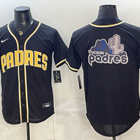 Men's San Diego Padres Fashion Limited Black Out Jersey
