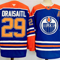 Men's Edmonton Oilers Leon Draisaitl #29 Fanatics Royal Home Premium Jersey