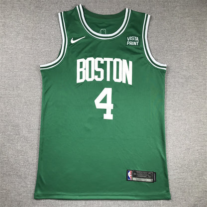 Men's Boston Celtics Jrue Holiday #4 Kelly Green Swingman Jersey1 - Icon Edition