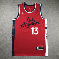 Men's LA Clippers Paul George #13 Red Swingman Player Jersey1