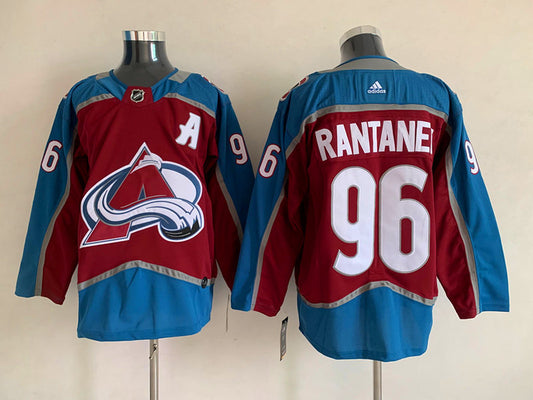 Men's Colorado Avalanche Mikko Rantanen #96 Burgundy Home Breakaway Player Jersey1