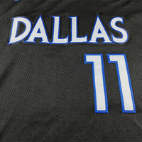 Men's Dallas Mavericks Kyrie Irving #11 Black 2025/26 Swingman Jersey - City Edition