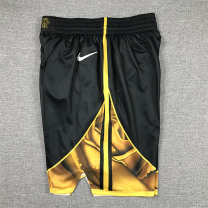Men's Golden State Warriors Black 2022/23 Basketball Shorts1 City Edition