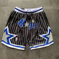 Orlando Magic Black Vintage Basketball Shorts