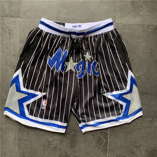 Men's Orlando Magic Mitchell & Ness Basketball Shorts1 1992-93 Vintage Black