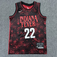 Men's Indiana Fever Caitlin Clark #22 Red/Black Basketball Jersey
