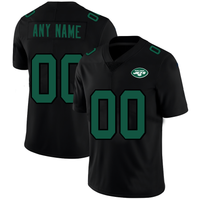 Custom1 New York Jets Football Jerseys Black American Stitched Name And Number Size S to 6XL Christmas Birthday Gift