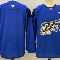 Men's Washington Capitals Fanatics Blue Player Blank Jersey
