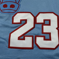 Men's Chicago Bulls Michael Jordan #23 Blue Swingman Jersey1