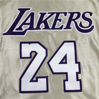 Men's Los Angeles Lakers Kobe Bryant Gold Hall of Fame Hardwood Classics Jersey1