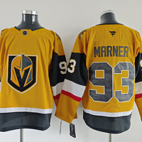 Men's Vegas Golden Knights Mitch Marner #93 Fanatics Gold Home Premium Jersey