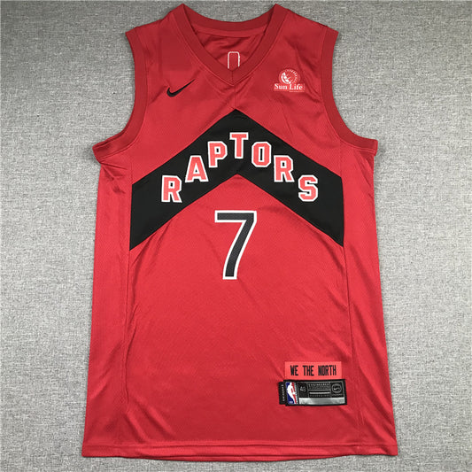 Men's Toronto Raptors Kyle Lowry Red 2021/22 Diamond Swingman Fashion Jersey1