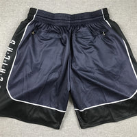 Men's Dallas Mavericks Navy Statement Edition Pocket Shorts1
