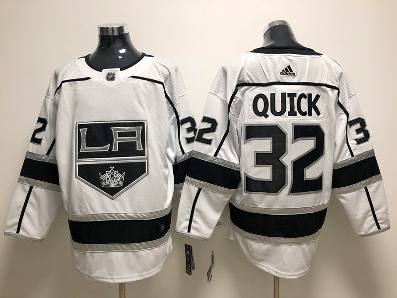 Men's Los Angeles Kings Jonathan Quick #32 White Home Breakaway Jersey1