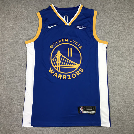 Men's Golden State Warriors Klay Thompson #11 Royal 2022/23 Fast Break Replica Player Jersey1 - Icon Edition