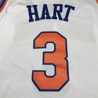 Men's New York Knicks Josh Hart #3 White Swingman Jersey1 - Association Edition