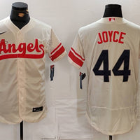 Men's Los Angeles Angels Ben Joyce #44 Cream City Connect Replica Player Jersey1