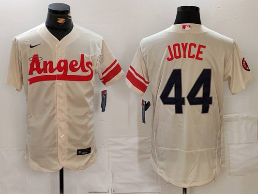Men's Los Angeles Angels Ben Joyce #44 Cream City Connect Replica Player Jersey1