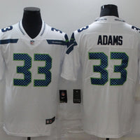 Men's Seattle Seahawks Jamal Adams #33 White Game Jersey