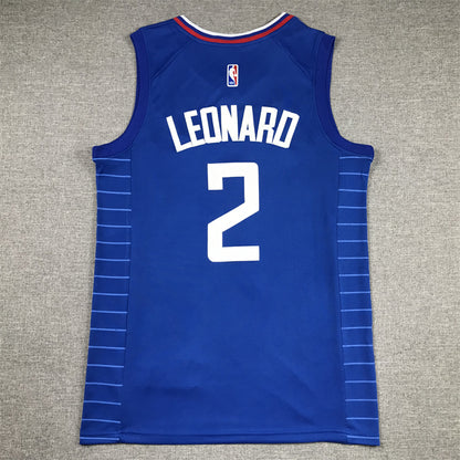 Men's LA Clippers Kawhi Leonard #2 Royal 2022/23 Swingman Jersey1 - Icon Edition