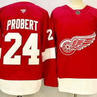Men's Detroit Red Wings Bob Probert #24 Fanatics Red Player Jersey