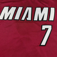 Men's Miami Heat Giannis Antetokounmpo #7 Red Swingman Jersey - Statement Edition