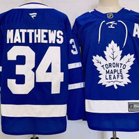 Men's Toronto Maple Leafs Auston Matthews #34 Fanatics Blue Player Jersey