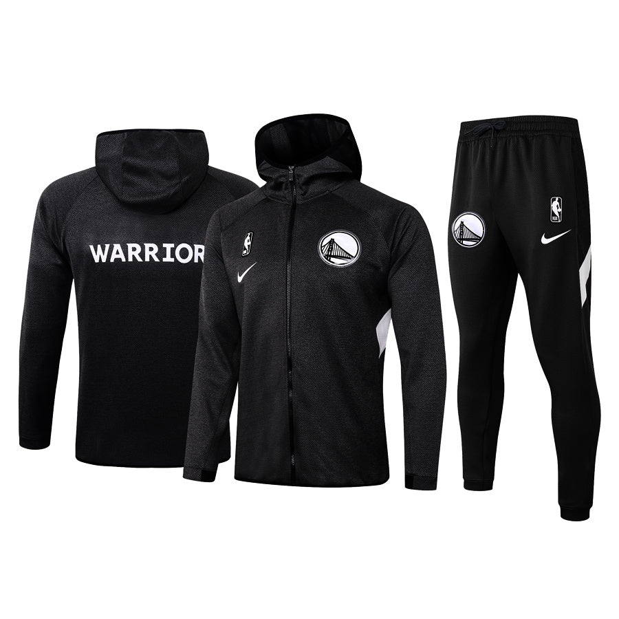 Men's Golden State Warriors 2019/20 Showtime Full-Zip Therma Flex Performance Hoodie