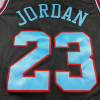 Men's Chicago Bulls Michael Jordan #23 Black 2025/26 Swingman Jersey - City Edition