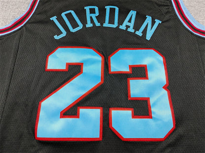 Men's Chicago Bulls Michael Jordan #23 Black 2025/26 Swingman Jersey - City Edition