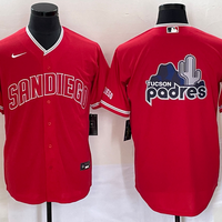 Men's San Diego Padres Red Replica Team Jersey1