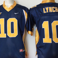 Men's California Golden Bears Marshawn Lynch #10 Navy Player Game Jersey