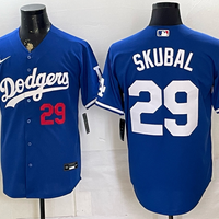 Men's Los Angeles Dodgers Tarik Skubal #29 Royal Limited Player Jersey