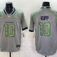 Men's Seattle Seahawks Cooper Kupp #10 Wolf Gray 2025 Rivalries Collection Limited Jersey