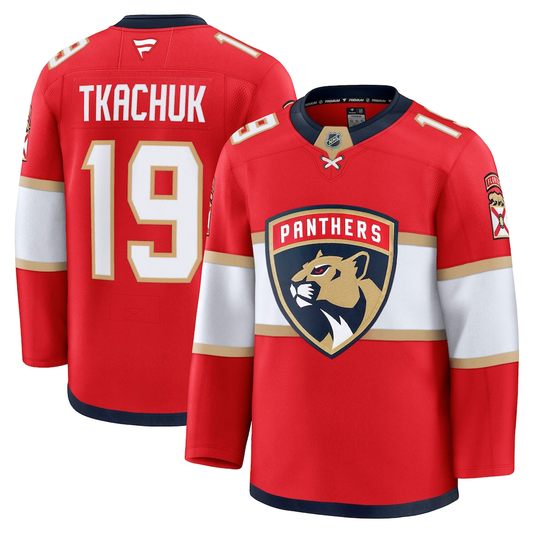 Men's Florida Panthers Matthew Tkachuk #19 Fanatics Red Player Jersey