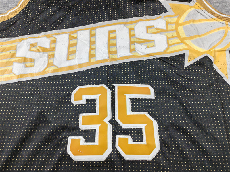 Men's Phoenix Suns Kevin Durant #35 Black Select Series Swingman Jersey1