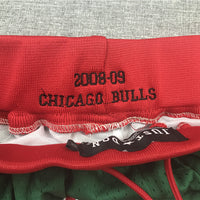 Men's Chicago Bulls Green 2008-09 Hardwood Classics Authentic Basketball Shorts1